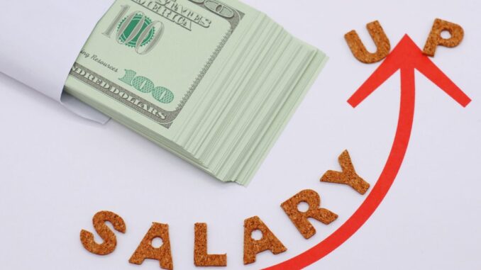 salary up